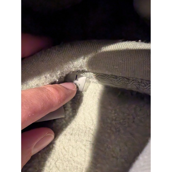 ORIGINALS BROOKLYN CLOTH Mens Hoodie Sweatshirt Pullover Sage Green Size L - Picture 7 of 10